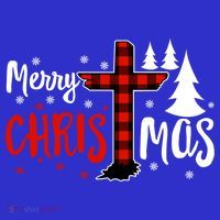 Merry Christmas Christians Buffalo Plaid Meaningful Gift Mousepad thumb 1
