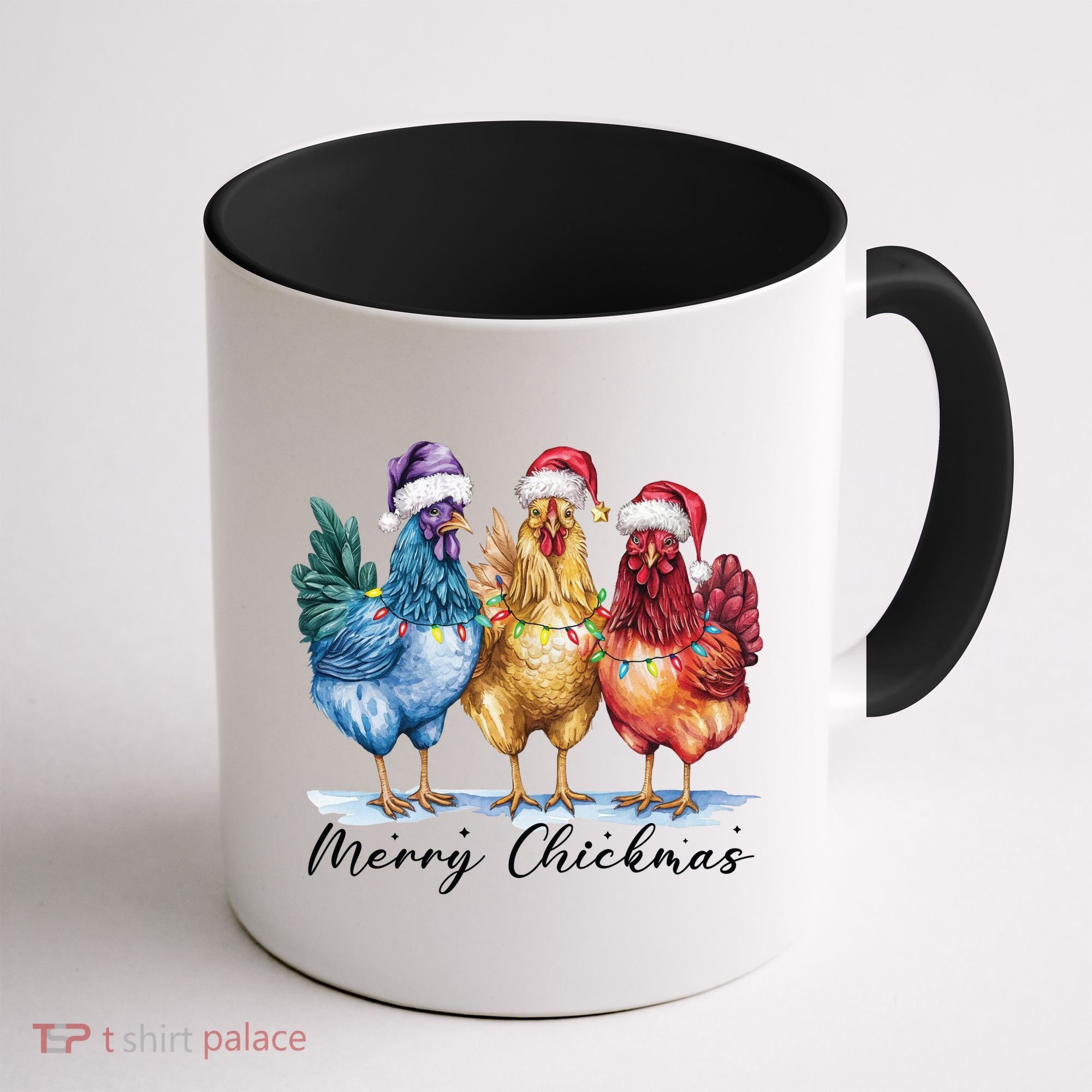 Merry Chickmas Chicken Lover Christmas Gift Coffee Mug
