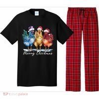 Merry Chickmas Chicken Lover Christmas Gift Pajama Set thumb 0