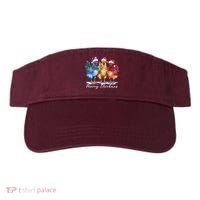 Merry Chickmas Chicken Lover Christmas Gift Visor thumb 0
