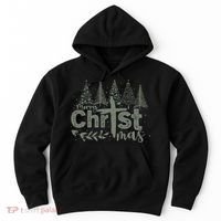 Merry Christmas Christian Christ Hoodie thumb 0