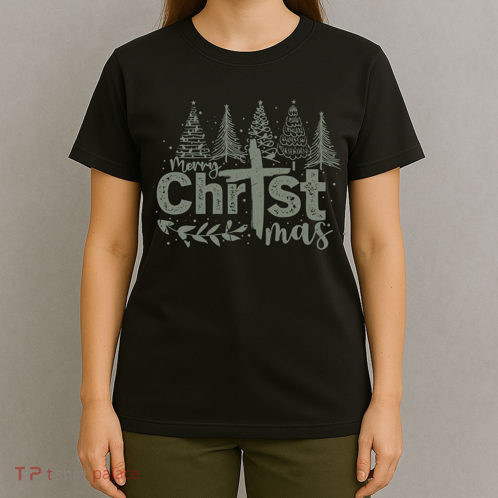 Merry Christmas Christian Christ T-Shirt