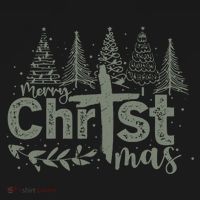 Merry Christmas Christian Christ Backpack thumb 2