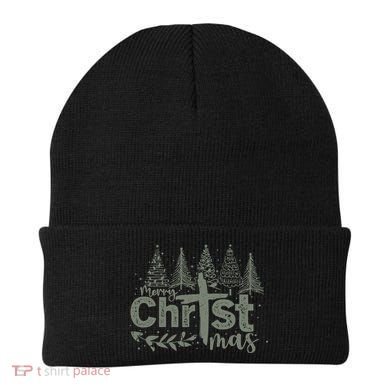Merry Christmas Christian Christ Beanie
