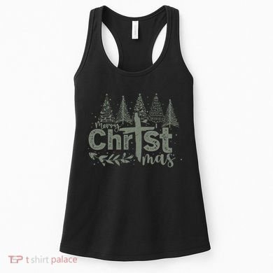 Merry Christmas Christian Christ Women's Tank Top