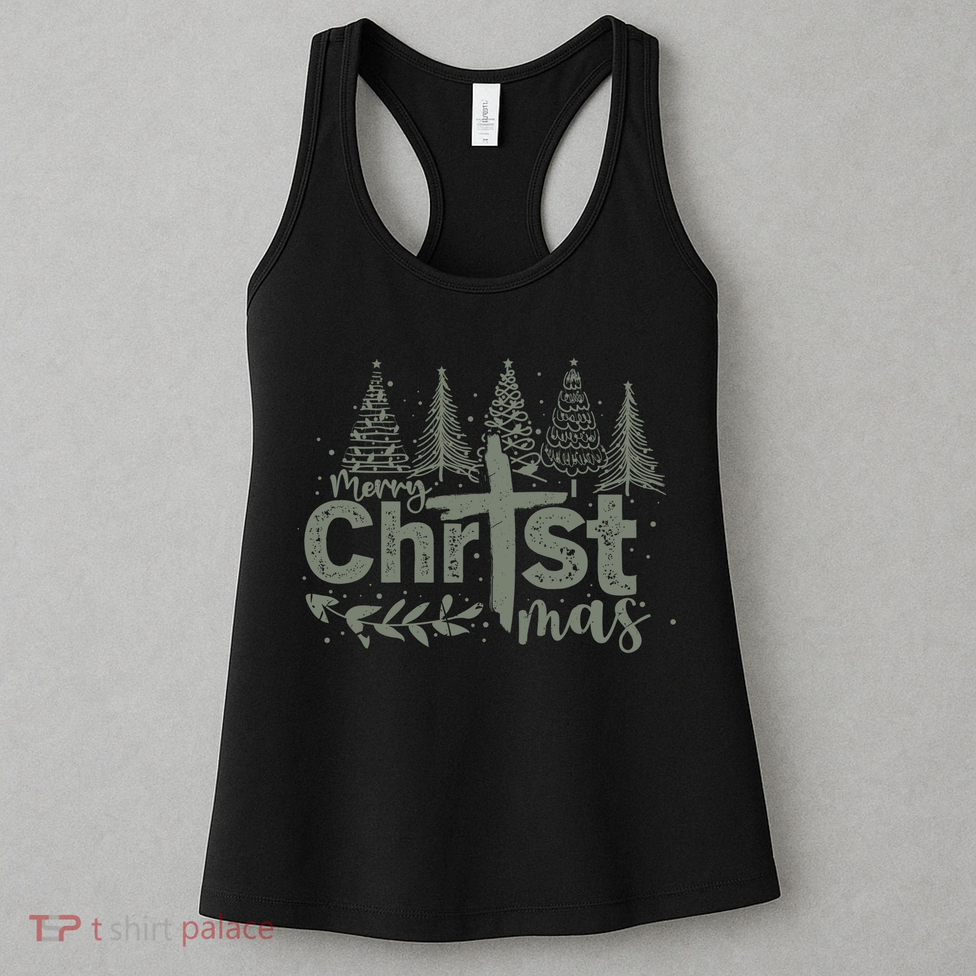 Merry Christmas Christian Christ Women's Tank Top