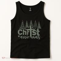Merry Christmas Christian Christ Tank Top thumb 2