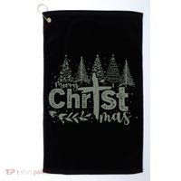 Merry Christmas Christian Christ Golf Towel thumb 0