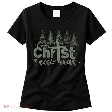 Merry Christmas Christian Christ Women's T-Shirt
