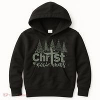 Merry Christmas Christian Christ Kids Hoodie thumb 0