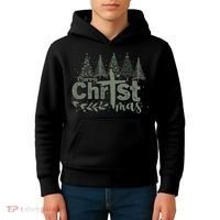 Merry Christmas Christian Christ Kids Hoodie thumb 4