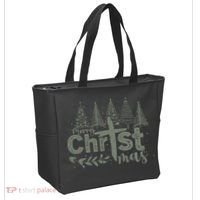 Merry Christmas Christian Christ Tote Bag thumb 2