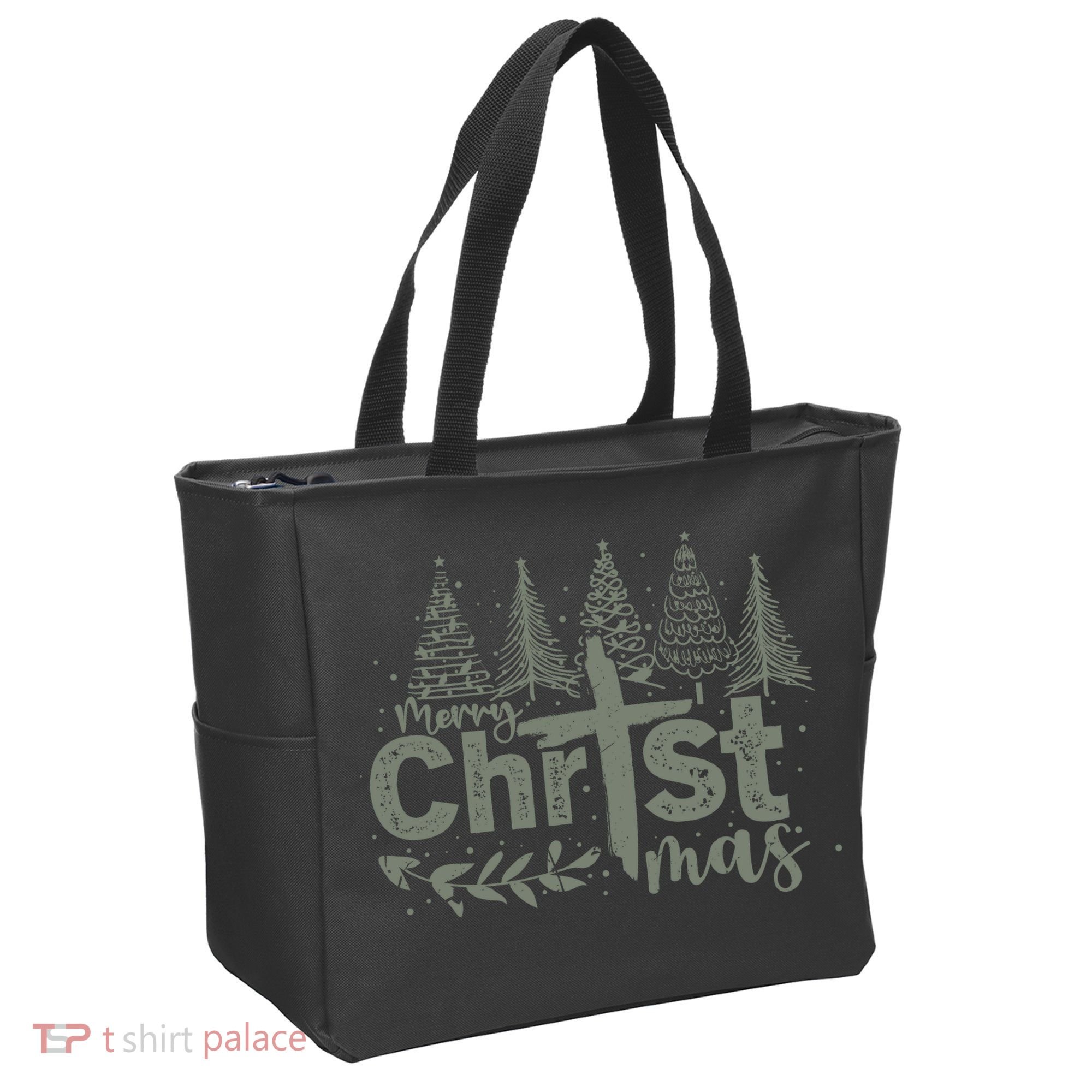 Merry Christmas Christian Christ Tote Bag
