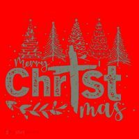 Merry Christmas Christian Christ Santa Hat thumb 1