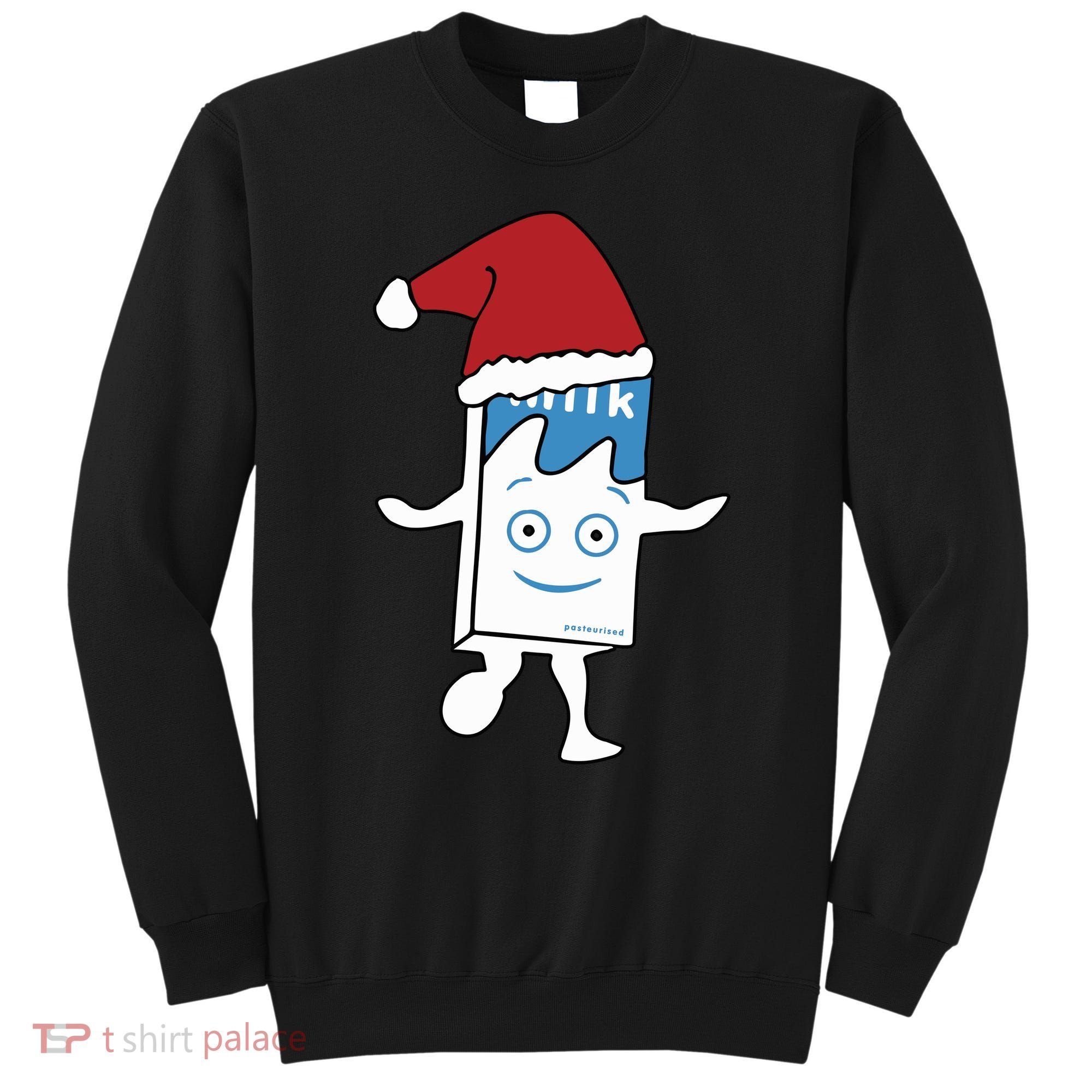 Milk Carton Christmas Sweatshirt