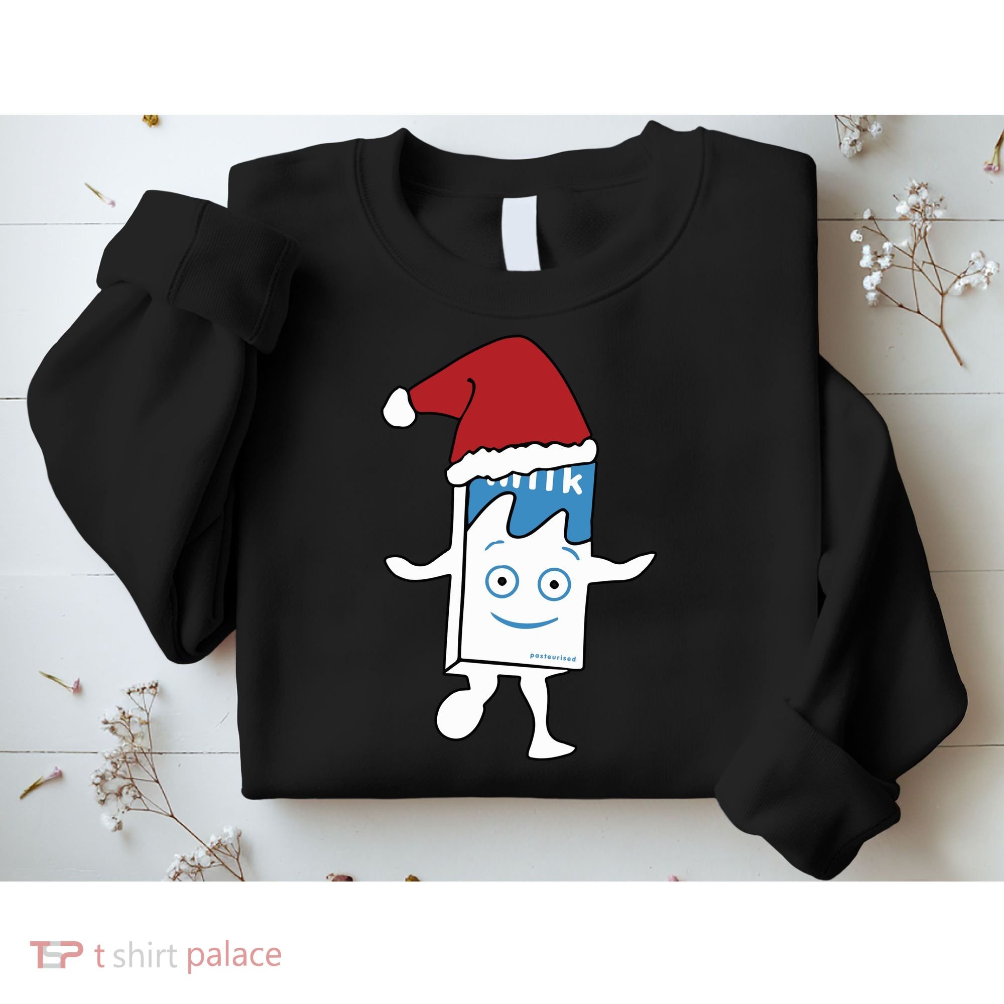 Milk Carton Christmas Sweatshirt