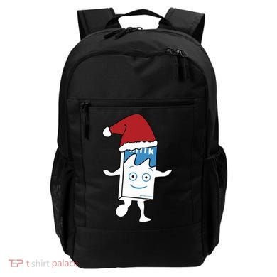 Milk Carton Christmas Backpack