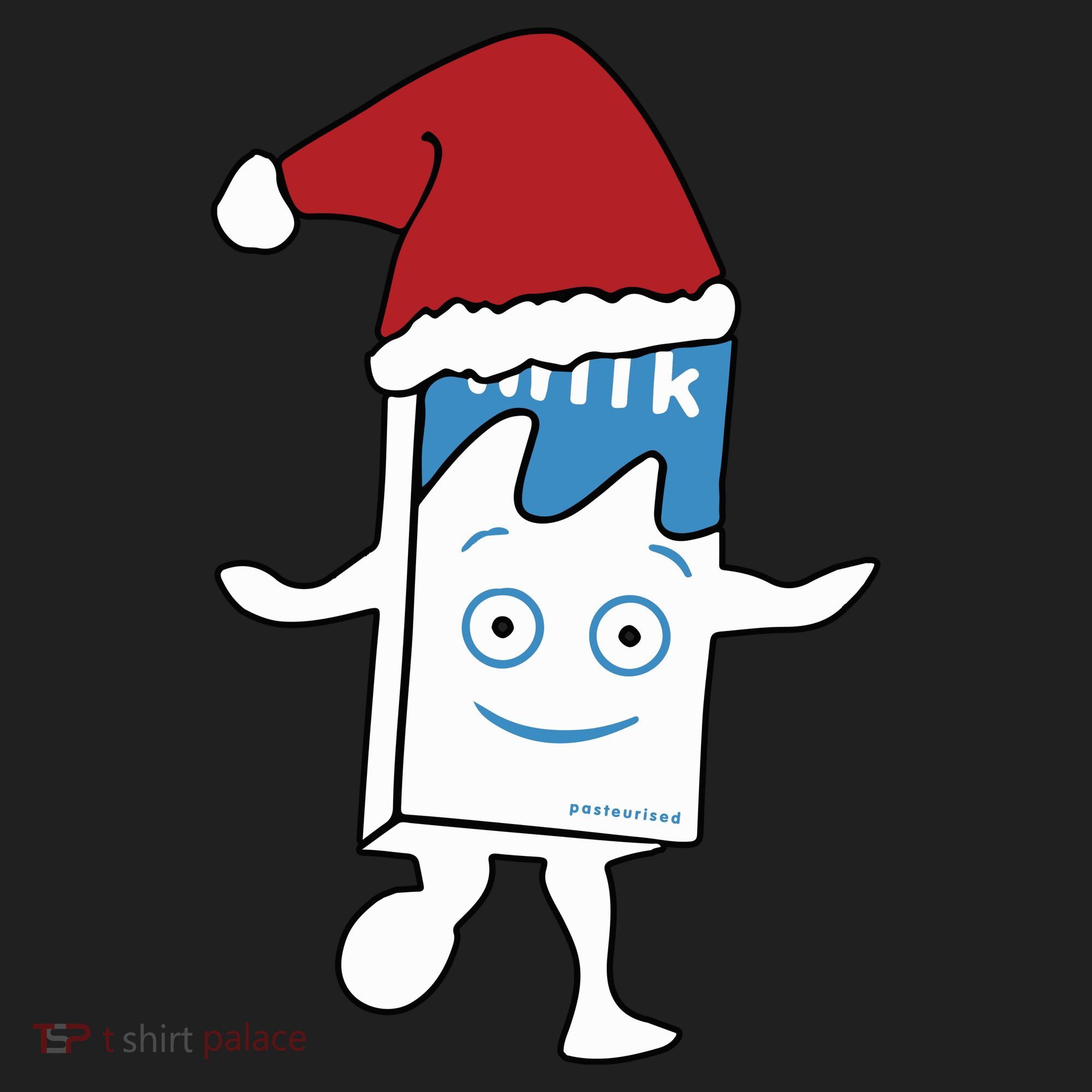 Milk Carton Christmas Beanie