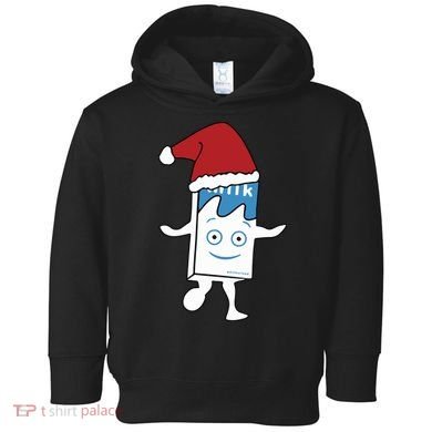 Milk Carton Christmas Toddler Hoodie