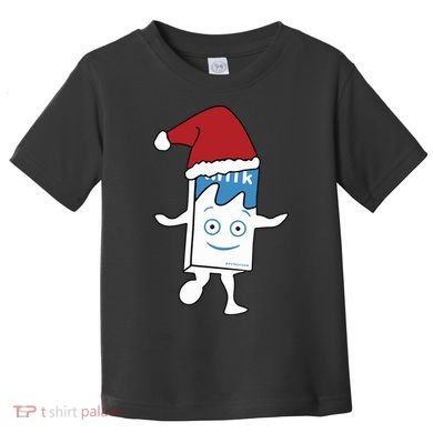 Milk Carton Christmas Toddler T-Shirt