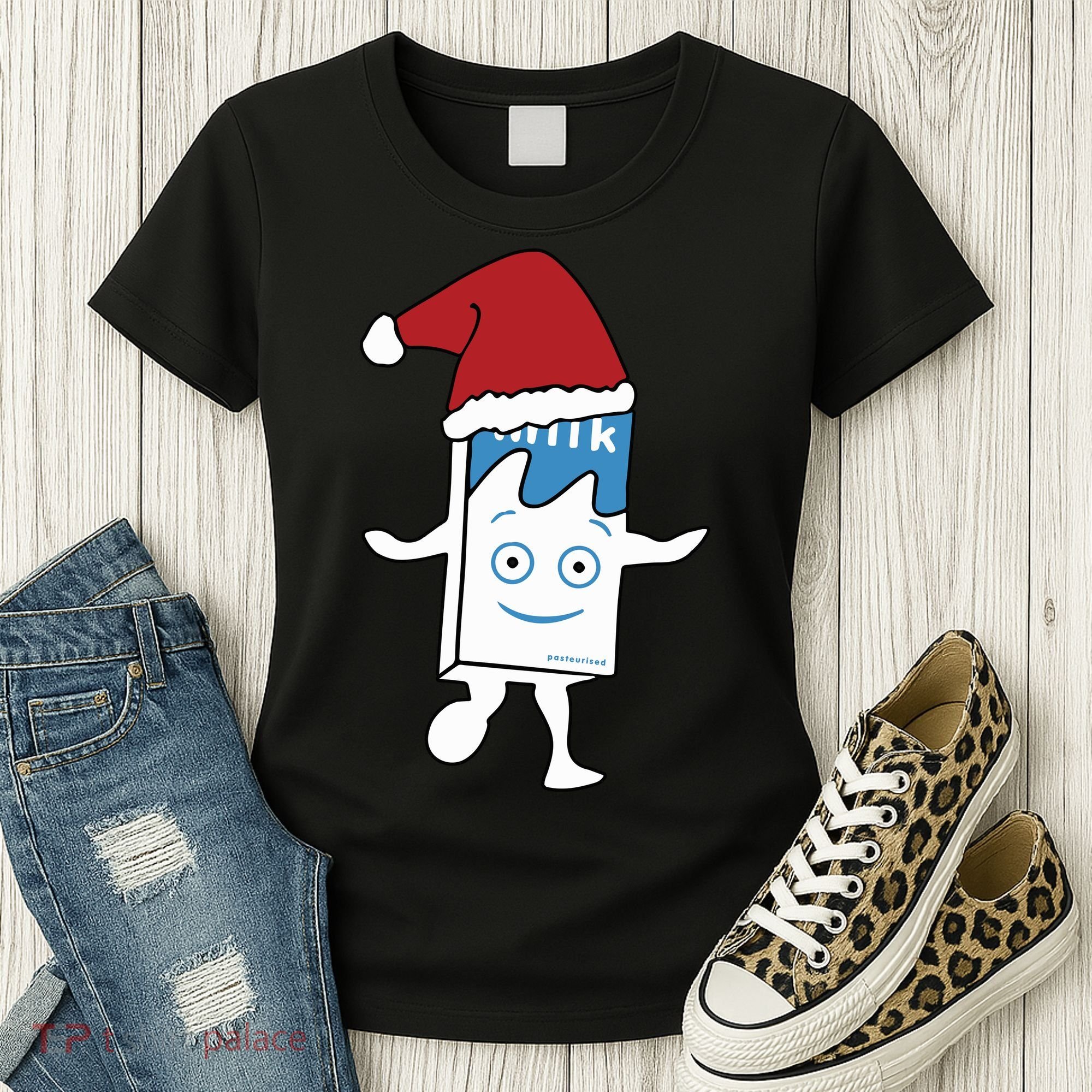 Milk Carton Christmas Women's T-Shirt