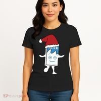 Milk Carton Christmas Women's T-Shirt thumb 4