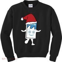Milk Carton Christmas Kids Sweatshirt thumb 0