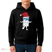 Milk Carton Christmas Kids Hoodie thumb 4