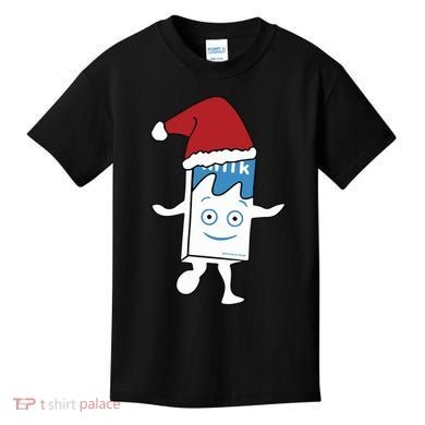Milk Carton Christmas Kids T-Shirt