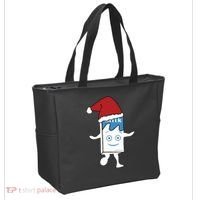 Milk Carton Christmas Tote Bag thumb 2