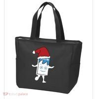 Milk Carton Christmas Tote Bag thumb 3