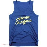 Mama Chingona Chicana Mom Mexican American Chicano Feminista Great Gift Tank Top thumb 0