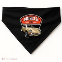 Muscle Car Classic USA-Made Doggie Bandana thumb 0