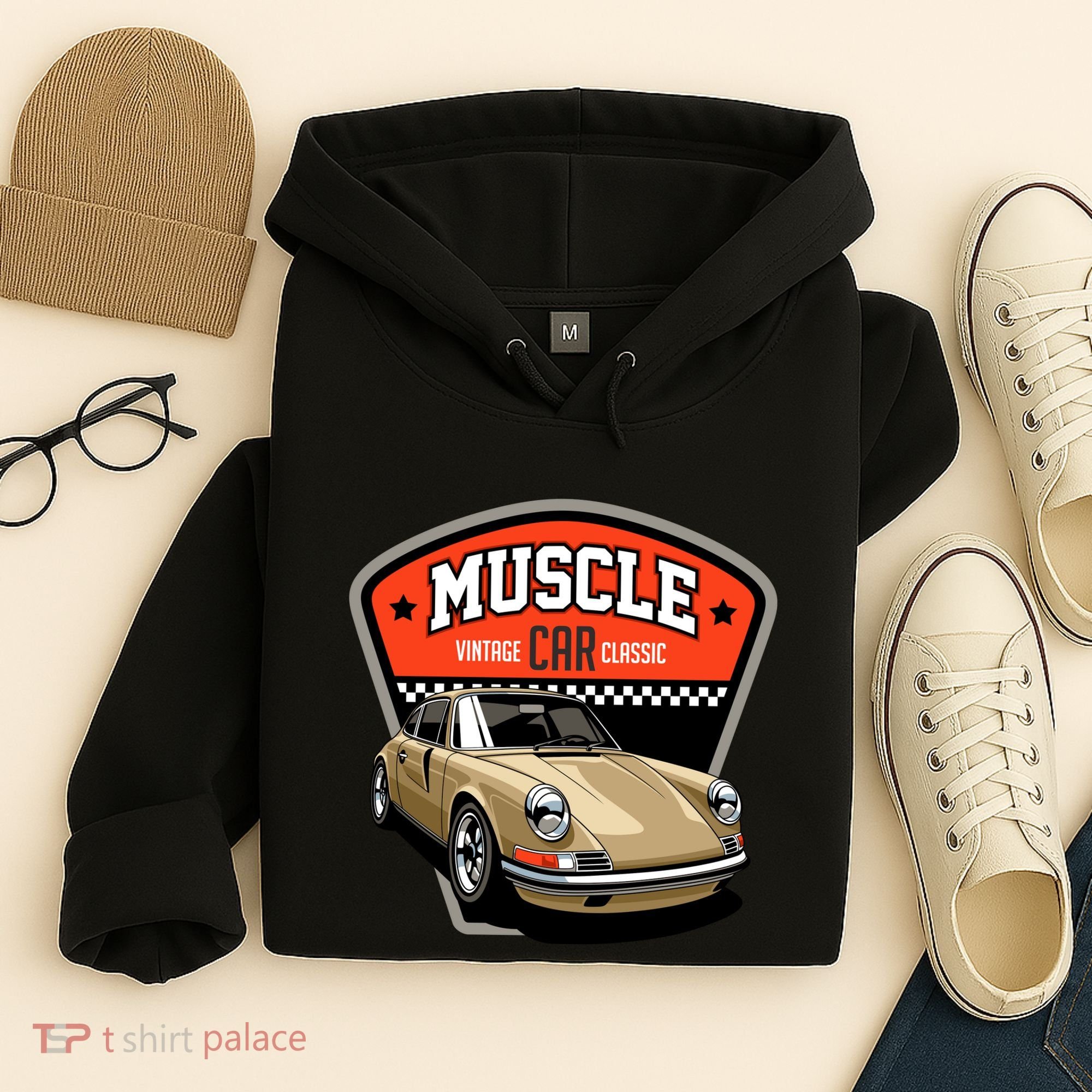 Muscle Car Classic Hoodie