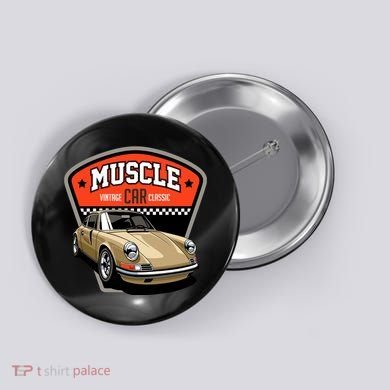 Muscle Car Classic Button