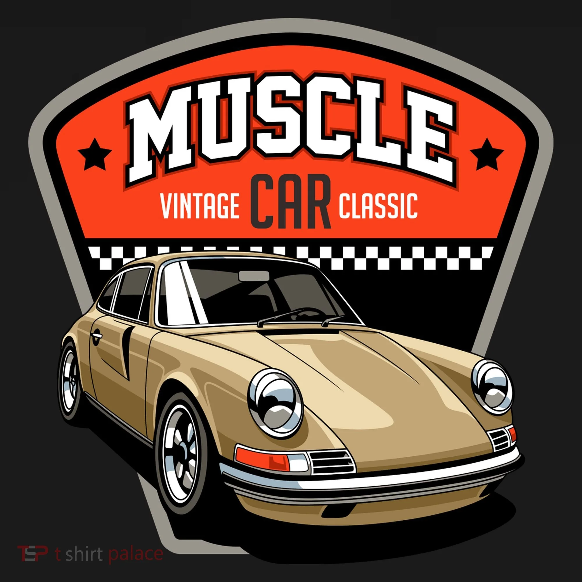 Muscle Car Classic Women's Hoodie