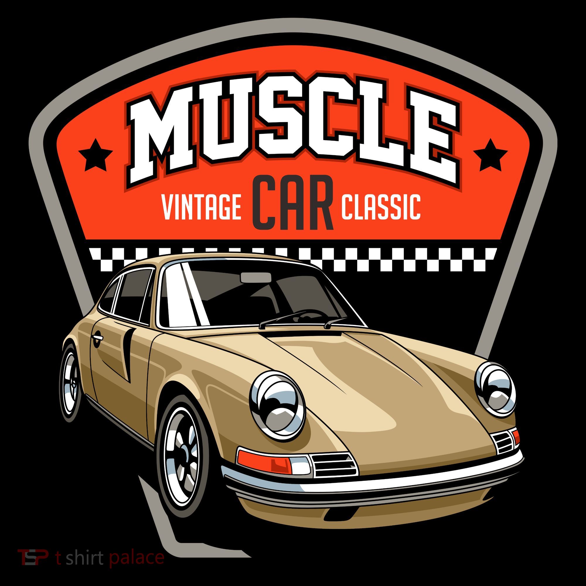 Muscle Car Classic Women's Tank Top