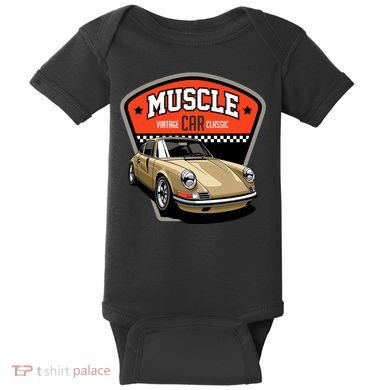 Muscle Car Classic Baby Bodysuit