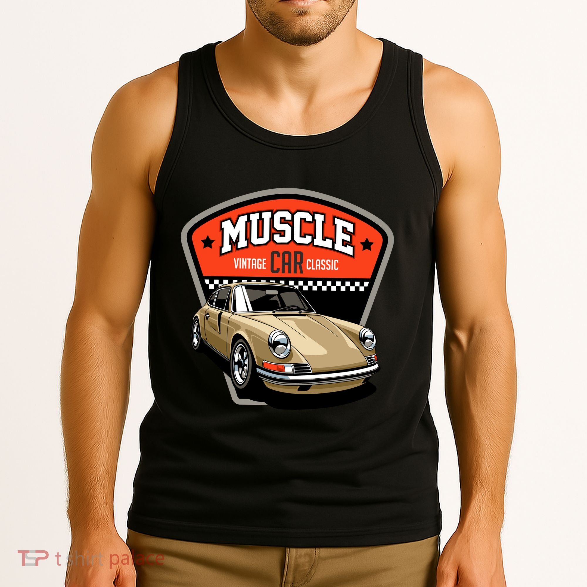Muscle Car Classic Tank Top