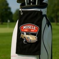 Muscle Car Classic Golf Towel thumb 2