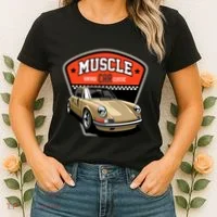Muscle Car Classic Women's T-Shirt thumb 2