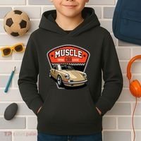 Muscle Car Classic Kids Hoodie thumb 2