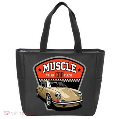 Muscle Car Classic Tote Bag
