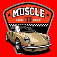 Muscle Car Classic Santa Hat thumb 1