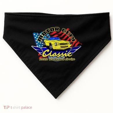 Motor City Cruise USA-Made Doggie Bandana
