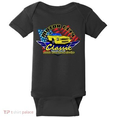 Motor City Cruise Baby Bodysuit