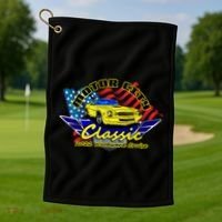 Motor City Cruise Golf Towel thumb 1