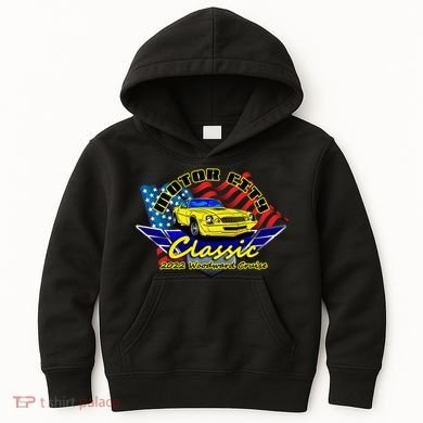 Motor City Cruise Kids Hoodie