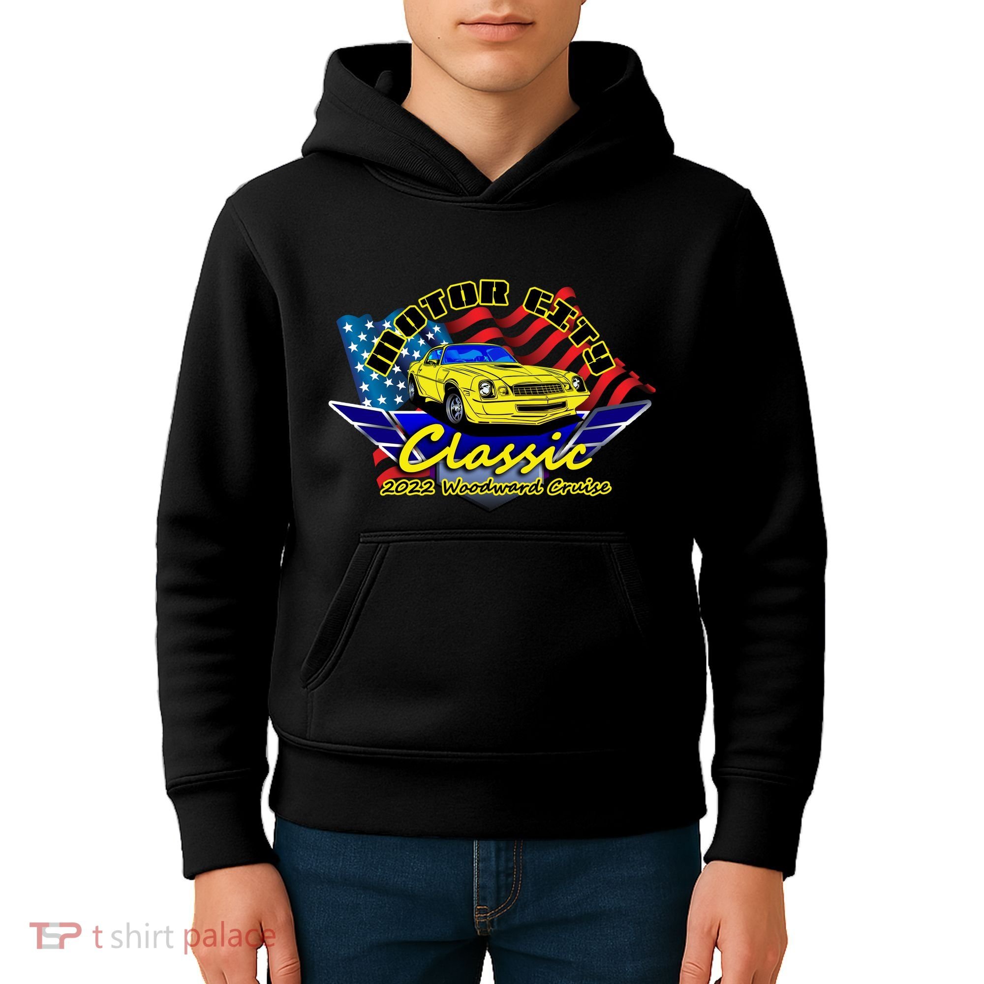 Motor City Cruise Kids Hoodie