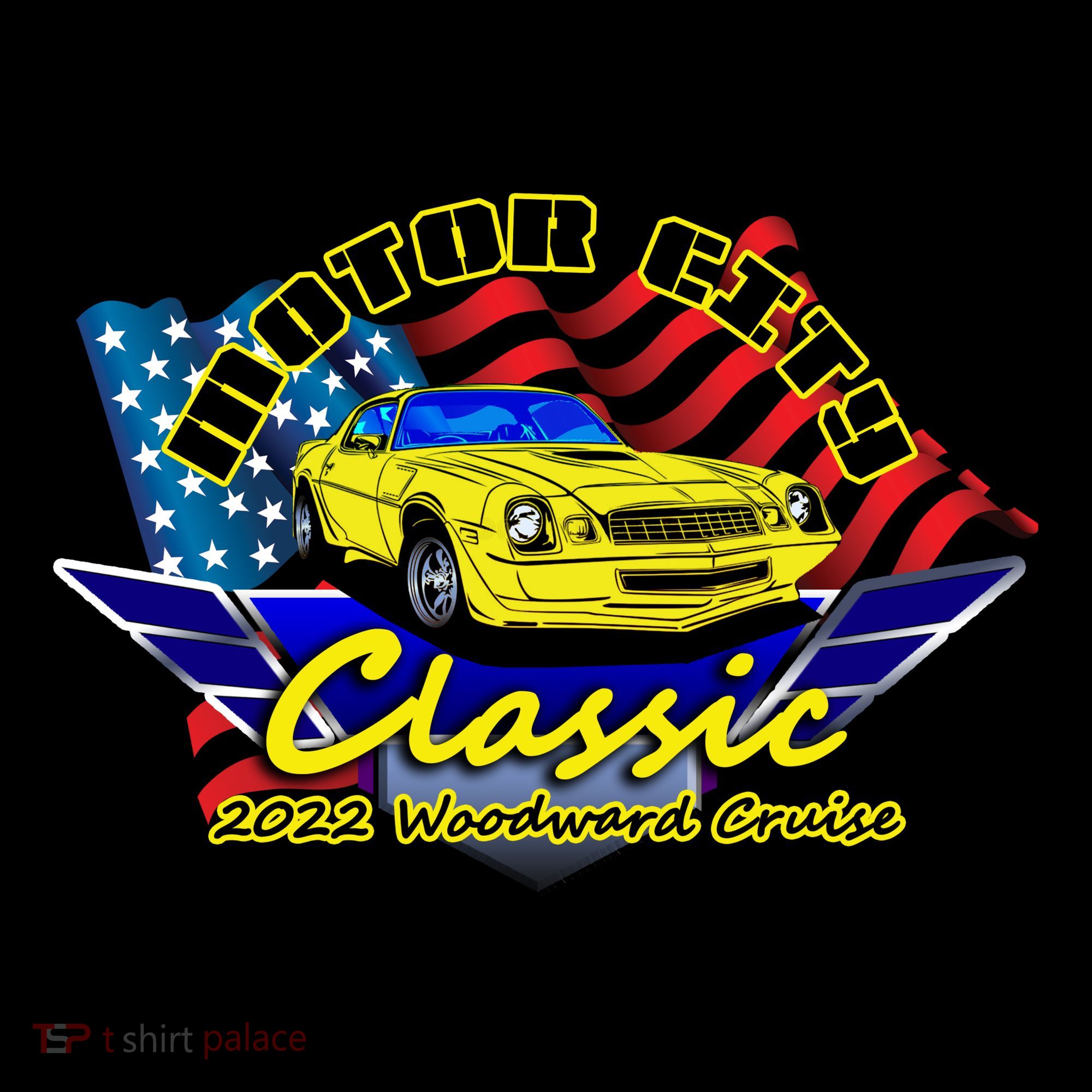 Motor City Cruise Kids Long Sleeve Shirt